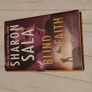 Blind Faith Adult Fiction Novel Book By Sharon Sala